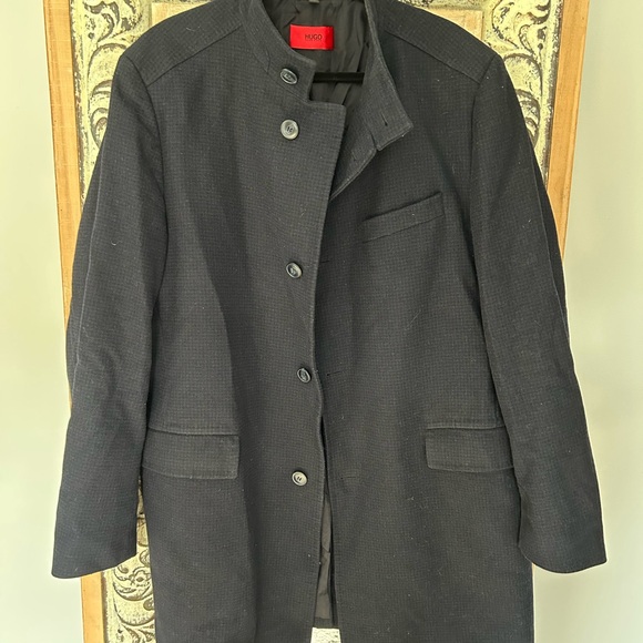 Hugo Boss The Sintrax Classic Wool Coat - Picture 2 of 7